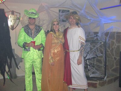 Halloween at Nurisaki's. Im Ceasar, that's my Wife Nadine, and my best bud Mike came up from Vancouver for the weekend and pimped it out.
