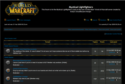 MLF's 4/1/2008 Logo/Site
Nightmare? Fantasy? Impossible? Inevitable?
